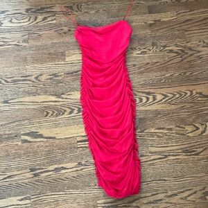 B Darlin red dress size M